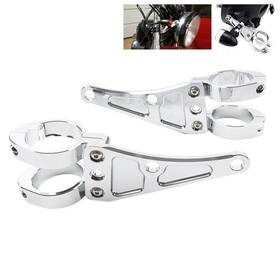 Raimukurijinusa 421118149786 Motorcycle Headlight Mount Bracket Fitk Head Lamp Holder Fit 41mm Tubes