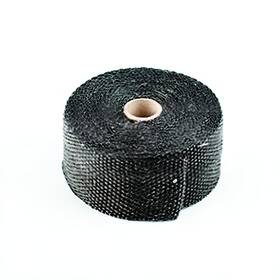 H526-2000-2z8 Rareelectrical 2 Inch W 25ft L Black Color Exhaust Wrap H526-2000