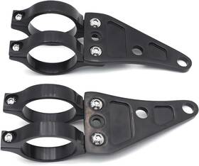 Re-141 Reliature 41mm Turn Signal Clamps Motorcycle Fork Tube Headlight Mount Bracket For Harley