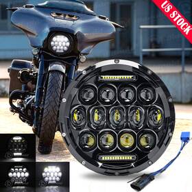 Led-td7y03 Ridroid 7 Inch Led Projector Headlight Hi/lo Beam For Harley-davidson Street Glide Flhx