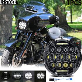 Mantd7y0003 Ridroid 7 Inch Led Headlight For Harley Davidson Road King Street Glide Special Flhxs Flhx