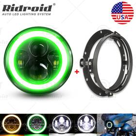 Rit7y0118 Ridroid 7 Inch Led Headlight Bracket Mounting Ring For Harley-davidson Street Glide