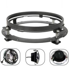 Zj0007c01 Ridroid 7 Inch Led Headlight Mounting Ring Bracket Black For Harley Touring 1994-2013 2012