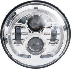 Led-130 Rivco Products 7 Inch Led Headlight Assembly Chrome