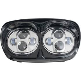 Led-145c Rivco Products Led Road Glide Headlight Assembly - Chrome