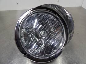 Ran00197 Royal Enfield 22 Meteor Classic 350 Headlight Assembly W Trim Ring And Cap Ran0019