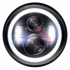 Rv032 Redline Rev Black Daymaker Led Projector Ring Halo Headlight Harley