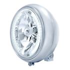 S-32167 United Pacific Chrome Harley Motorcycle Crystal Headlight Lamp 680474696710