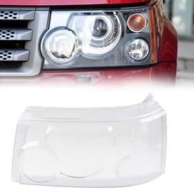 Sevenabcuk 996812421969 Headlight Lens Cover Clear Lampshade Headlamp Shell For Land Rover 05-09