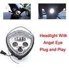 Sl-dd-b Powace Angel Eye Led Headlight For Victory Motorcycle 709046759803