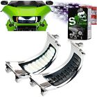 Slk-lights Led Vent Turn Signal Fang Lights With Drl Dual Color Switchback Side