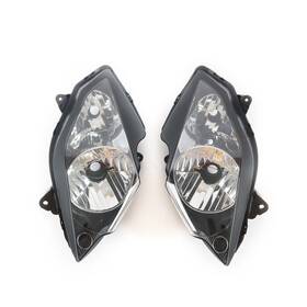 Hlh-vfr800-02 Spauto Front Headlight Headlamp Assembly For Honda Vfr800 2002-2012 03 04 05 06 07