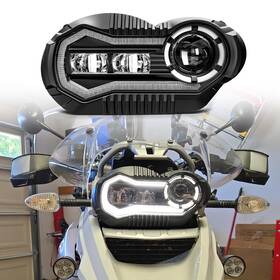 S-bmhlr1200 Spl E-mark Approved Led Headlight For Bmw R1200gs 2004-2012 Adventure 05-13