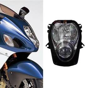 Hls-gsxr1300-97 Spmoto #sphdlt Abs Headlight Headlamp Assembly For Suzuki Gsxr1300 1997 - 2007 99 01 02 04 06