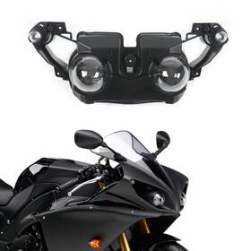 Spmoto Hly-r1-09 #spdadeng Plastic Headlight Assembly For Yamaha 2009 2010 2011 Yzf-r1 09 10 11 Headlamp