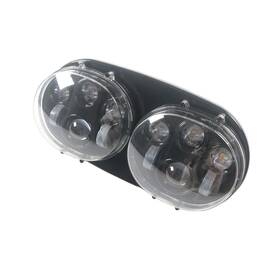Hlh-hl1584-208 Sport Fairing #bmw Front Dual Headlight Lamp For Harley Road Glide Fltr Models 1998-2013 2009 Cov