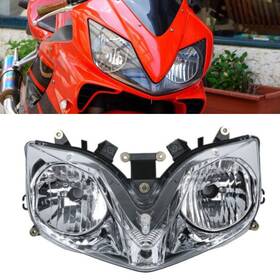 Sportfairings Hlh-cbr600f4i-01 #lem Plastic Headlight Headlamp Assembly For Cbr600f4i Honda 2001 02 03 04 05 06 2007