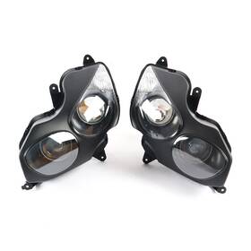 Hlk-zx14r-06 Sportfairings #mon Motorcycle Assembly Headlight For 2006-2011 Kawasaki Zx14r 07 08 09 10 Headlamp