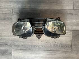 Hly-r6-99 Sportfairings #rack Front Headlight For Yamaha Yzf R6 1999 2000 2001 2002 Abs Headlamp Assembly