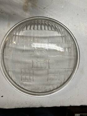 6-1720 Stanley Vintage Motorcycle Mc Headlight Glass Only Hg119