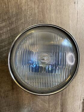 M-63m-s Stanley 1985-1986 Honda Shadow Vt1100 Front Headlight Head Light Lamp And Bucket Oem