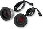 Stl-2 Alloy Art Shooter Taillight Kit Black For Harley Universal