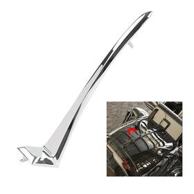 Successsssusa 550742400847 Chrome Nacelle Spear Top Headlight Cover Trim Fit For Harley Road King Flhr