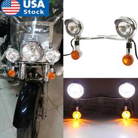Cvg01317 Sunbrella Passing Turn Signals Light Bar For Suzuki Intruder Volusia Vs Vl 800 1400 1500