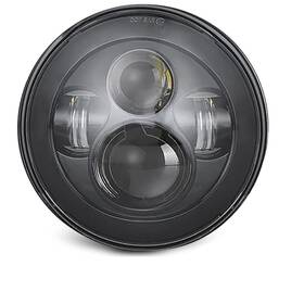 Sunpie Bp-001-2 7 Inch Black Head Light Compatible With H Arley Street