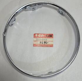 35111-01d20 Suzuki New Gs500 Vx800 Gsx1100 Head Light Lamp Trim Rim Ring Nos Oem