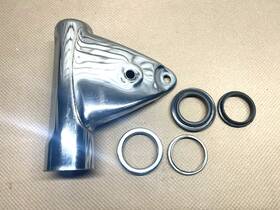 51530-31201 Suzuki Gt750 Right Rh Headlamp Bracket Fork Ear With Trims 1976 #