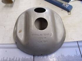 S-273 Suzuki Oem 273 Sae M72 Headlight Bucket Housing Gt 250 Gt380 T250 T350 Silver #