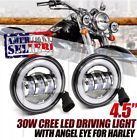 T-hd-30w Turbo Pair Inch Cree Led Fog Light Halo Drl Ring