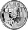 T70100-sr Adjure Inc Headlight 7 Ice Skull