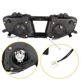3494502 Tectech Front Headlight Headlamp Fit For Yamaha 2006-2007 Yzf R6 Yzf-r6 Yzfr6 New
