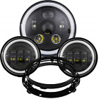 Tg Skuntuguang Inch Led Headlight Angel Eyes With 691608800507