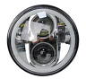 Tg-w-02 Skuntuguang Skuntuang Chrome Inch Led Projector Motorcycle Headlight 689739232236