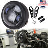 Tmp-14mhl001-un999bk Tmp Motorcycle Led Headlight Universal With Bracket For Harley Bobber