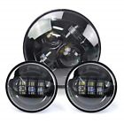 Top-hl Topnew Harley Led Headlight Projector Auxiliary Spot Fog 714367747064
