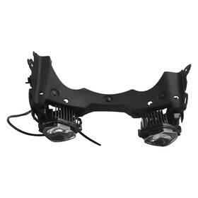 M513-a108-cle Topteng Front Headlight Grille Headlamp Led Protector Clear For Yamaha Yzf-r1 Yzf 15 T9