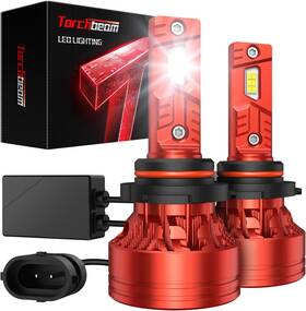 1965lhp18p1us Torchbeam 9006/hb4 Led Bulbs Hb4 Fog Lights 6500k Cool White Ip67 Pack Of 2