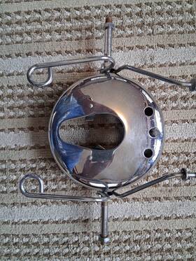 97-4058 Triumph Bsa 1971 1972 Lucas Headlight Shells And Mounting Brackets Signal Stem