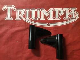 97-1898 Triumph H1898/99 Nos 97-1898/99 Tiger Cub Head Light Fork Ears For 1964-67 T20 Models