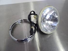 T2707575 Triumph 11 Street Triple 675 Left Round Headlight W Chrome Trim Ring