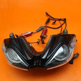 T2707600 Triumph 06-08 Daytona 675 Oem Front Headlight Head Light Lamp W Hid Kit