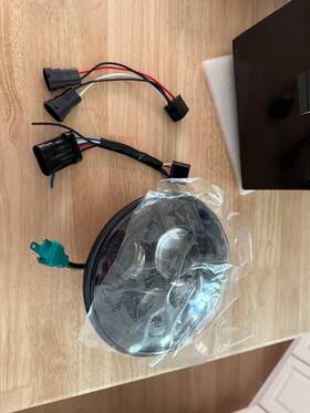 Cazledhdl1533 True Mods For Harley Davidson 7 Inch Led Headlight -
