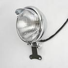 Tsn03023489 Tsif Chrome Motorcycle Headlight For Cruiser Chopper Cafe Racer Bobber
