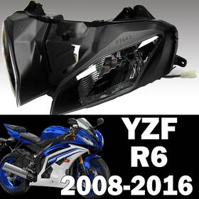 Mall-ym011010-a Twom Headlight Headlamp For Yamaha Yzf R6 Yzfr6 2008 2009 2010 2011 2012 2013-2016 Us