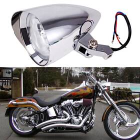 Mall2166hlo27o2a Twom 4.5 Inch In Motorcycle Bullet Headlight Lamp For Harley Sportster Xl Chopper Bobber