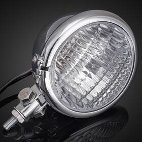 Mallb166hlooo2711zb Twom For Harley Chopper Bobber Cafe Racer 4 1/2 Inch Bates Style Motorcycle Headlight Usa